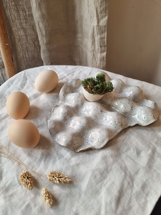 patery i talerze Patera na Jajka - Wielkanocny stół