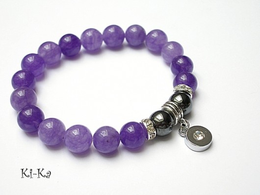 Lavender - bransoletka KiKa pracownia