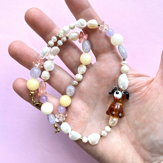 naszyjniki - inne Naszyjnik z Pieskiem