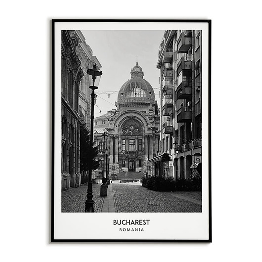 plakaty Plakat miasto RUMUNIA - BUKARESZT obraz