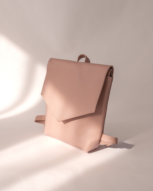 plecaki LINE Blush Vegan-Leather Backpack