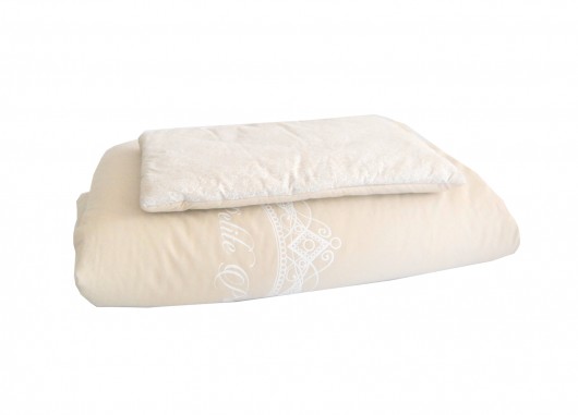 Pościel z wypełnieniem CHIC PRINCESSE BEIGE Le petit cochonnet