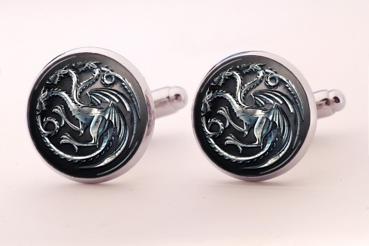 Spinki do mankietów GRA O TRON - Targaryen EGGinEGG