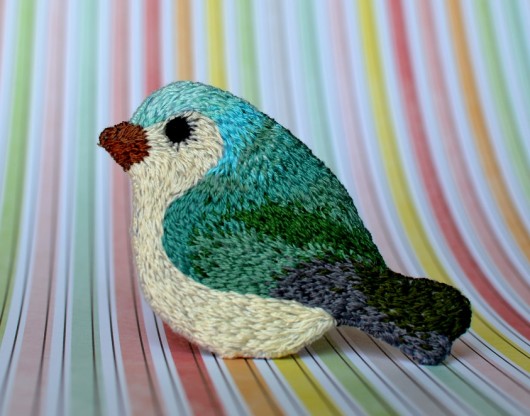 Broszka - Ptak. Bernard The Bird! Maja Allure