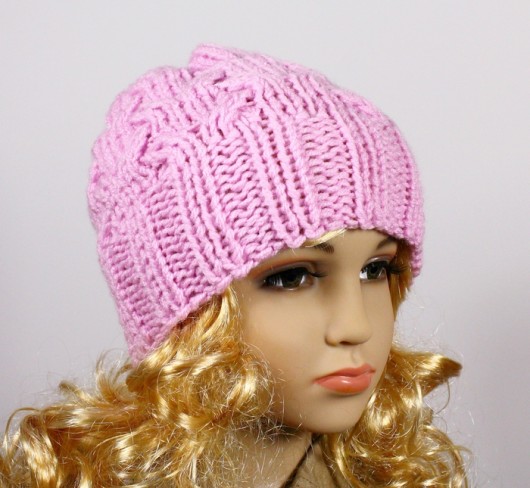 czapeczka light pink RękaProduction
