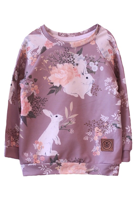 Bluza Rabbit old rose Little Gold King