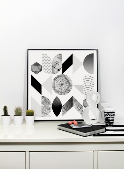 Minimalistyczna grafika NATURE IV PRINTLOVE