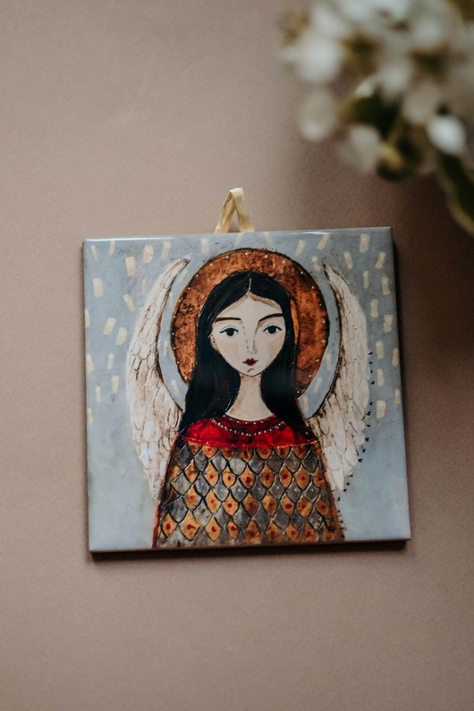 kafle i panele Kafle ceramiczne - anioł