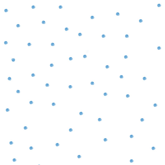 Tapeta dziecięca Painted Blue Dots Humpty Dumpty Room Decoration