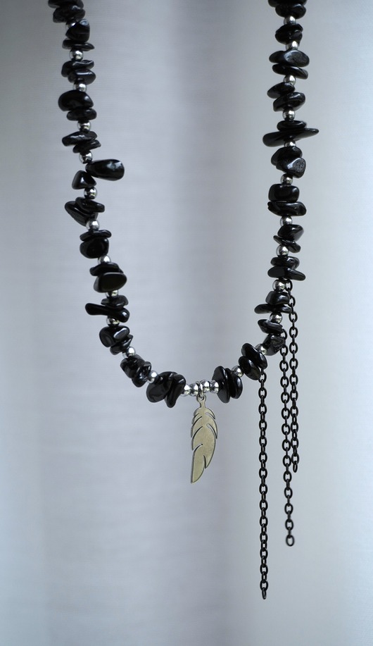 kolie Naszyjnik Turmalin