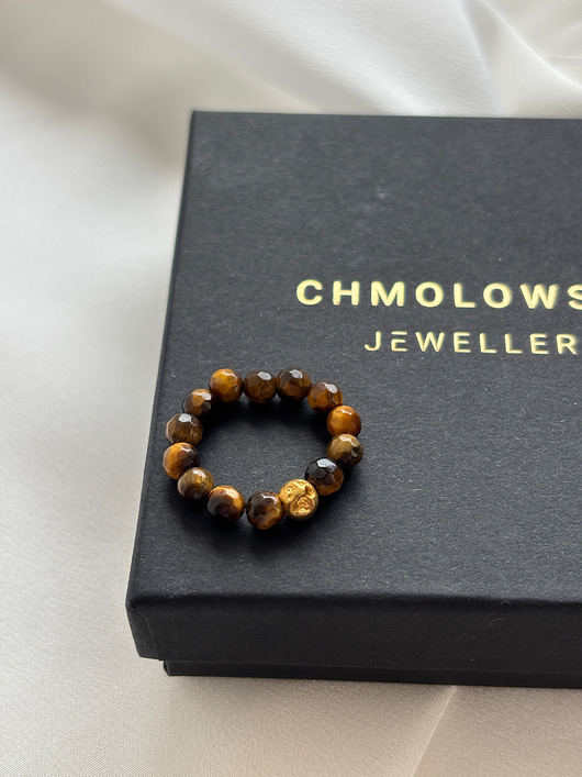 pierścionki elastyczne Pierścionek elastyczny Tygrysie Oko