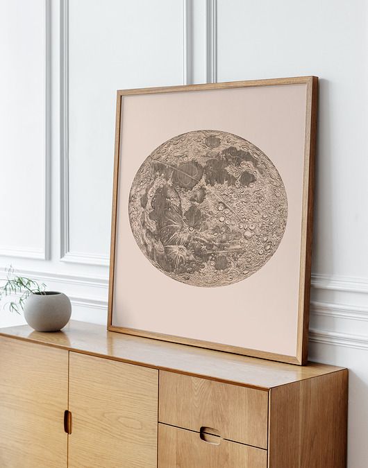 plakaty Plakat Księżyc 50x70 cm