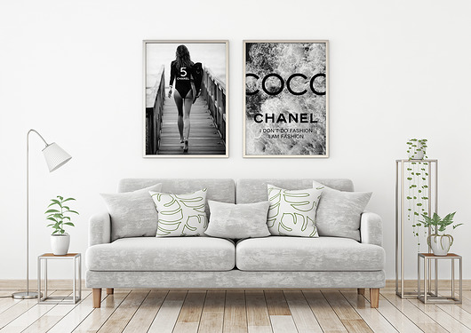 Plakaty Fashion, Chanel Pas De LArt