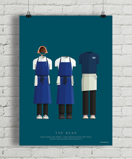 plakaty The Bear - plakat fine art