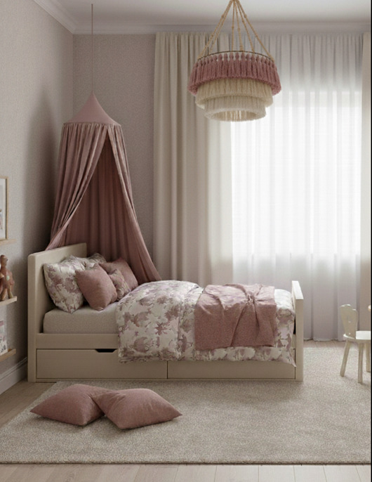 lampy do pokoju dziecka Lampa do pokoju dziecięcego koraliki, chwosty