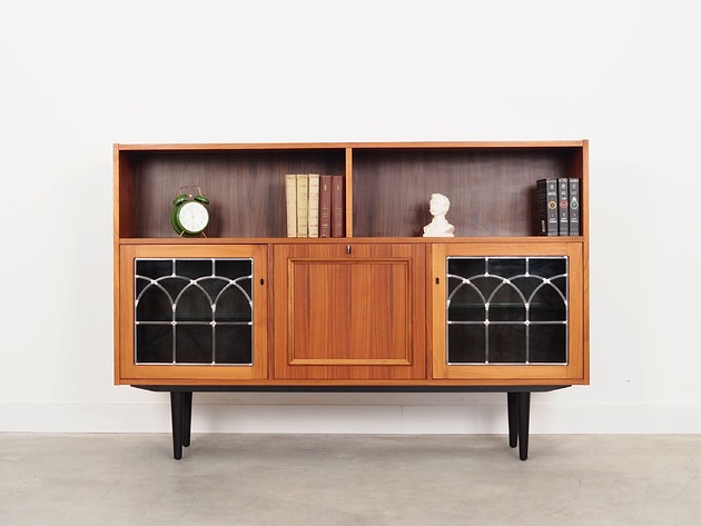 regały i półki Biblioteczka tekowa, duński design, lata 70, produkcja: Dania