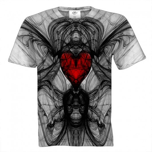 Tshirt Red Heart mellowonlinestore