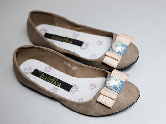 Floral bead baletka