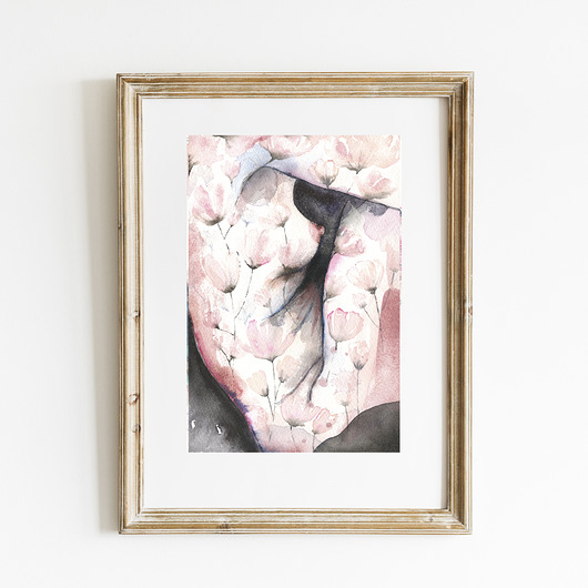 Ogród, 30x40 cm JUST ILUST Justyna Małczak
