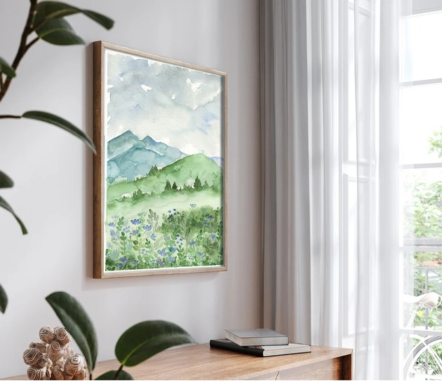 grafiki i ilustracje Widok na góry