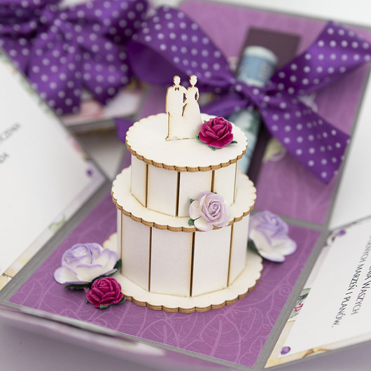 kartki scrapbooking Pamiątka ślubu, exploding box, kartka 3d na wesele cytryny