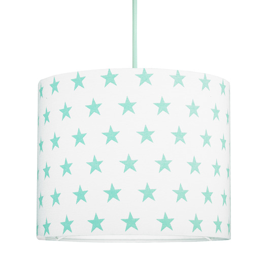 Lampa sufitowa MINI gwiazdki miętowe youngDECO