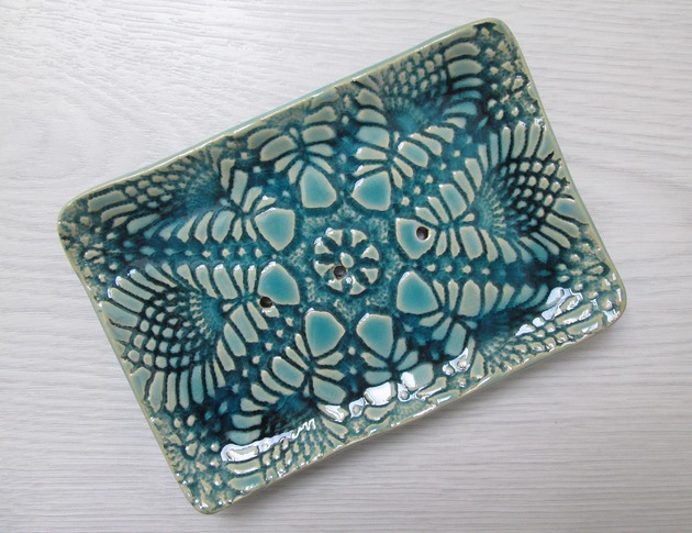 folkowa  mydelniczka ceramiczna Ceramika Ana