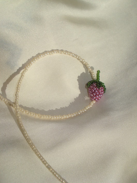 chokery Naszyjnik - lampone lilla