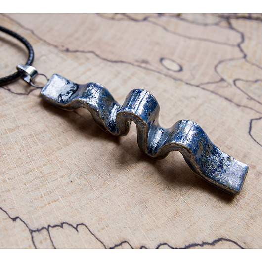 naszyjniki - inne Naszyjnik fala/wstęga