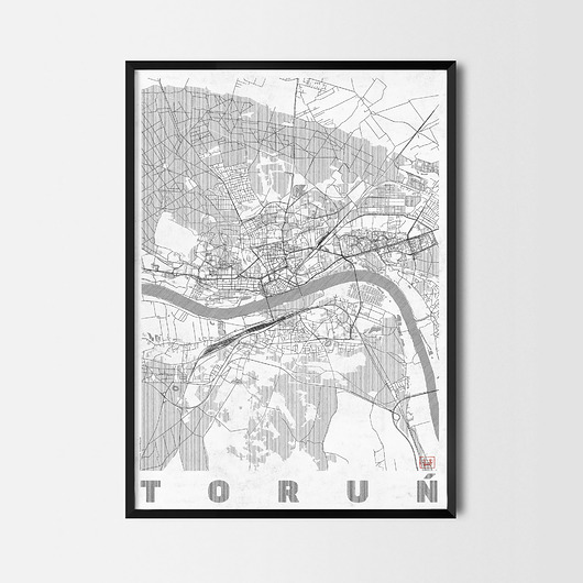 plakaty Plakat Toruń - CityArtPosters