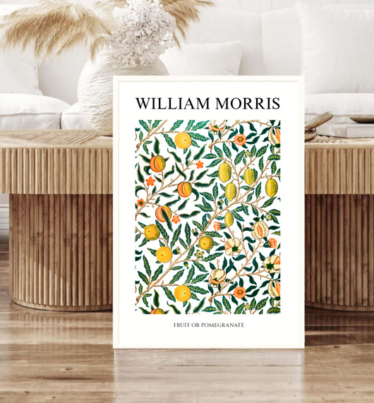 plakaty William Morris plakat owoce dekoracja ścienna