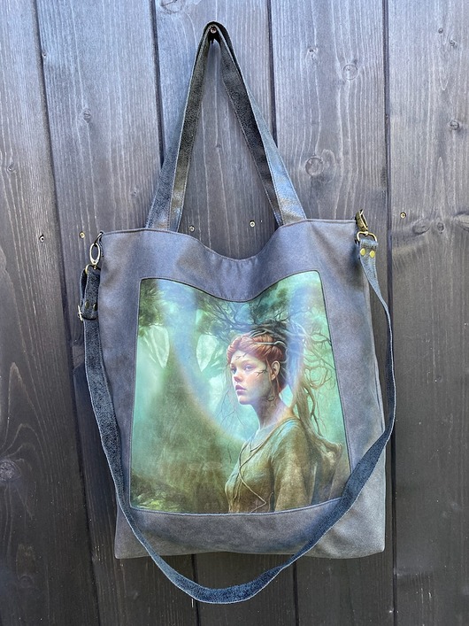 torby na ramię Duża torba na ramię - z serii Duchy lasu