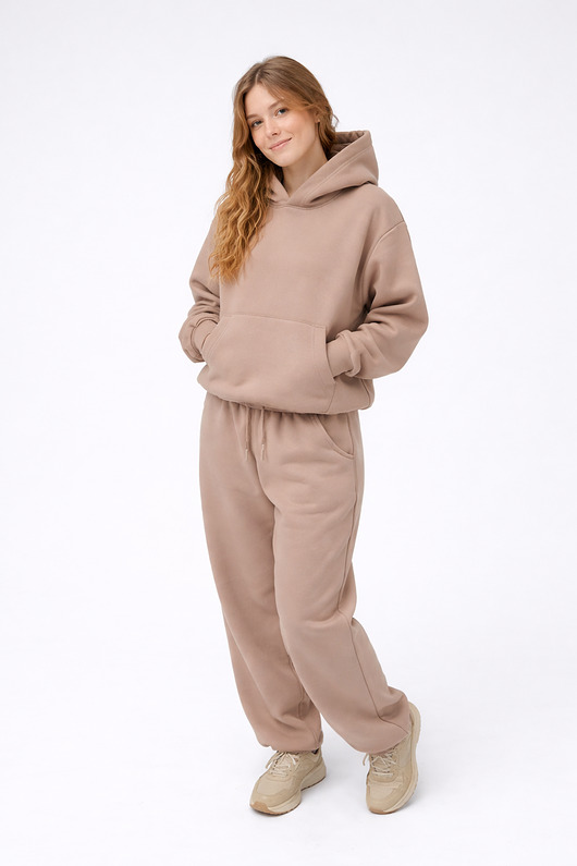 ubrania różne Zestaw - Dres Boxy&Baggy Beż