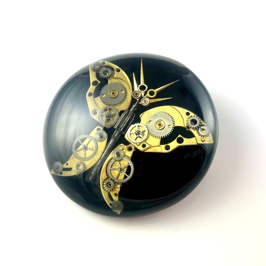 broszki Butterfly - broszka steampunk - UNIKAT