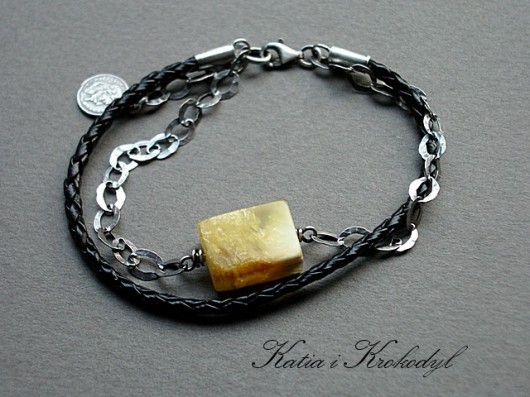Black amber Katia i krokodyl