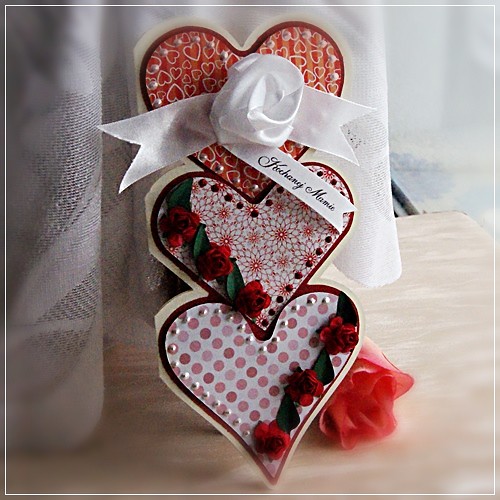 Serca dla Mamy Z Papieru Tworzone