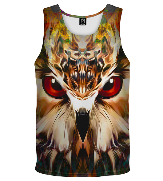 t-shirty męskie DR.CROW Bokserka Męska Owl