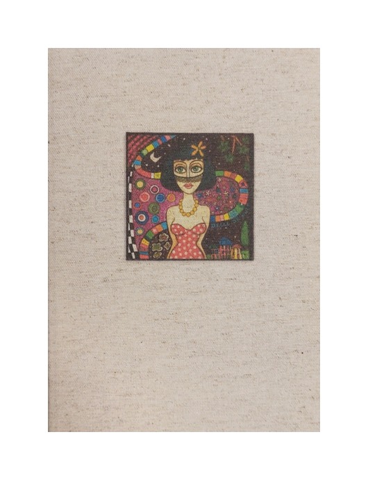 notatniki i albumy Notes Carmen 15x21 ekru 200 stron w kropki