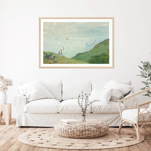 plakaty PLAKAT Claude Monet, morski krajobraz