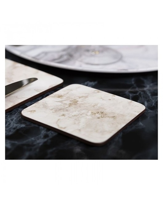 Podkładka Korkowa 6 szt. Marble Mała Szara MIA home