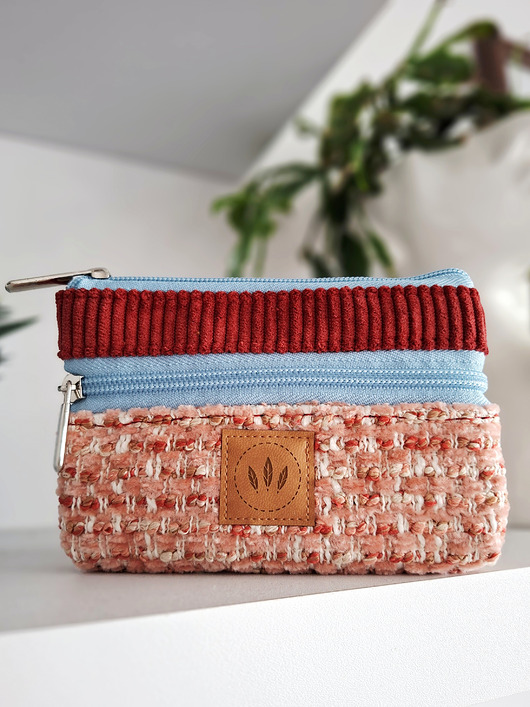 portfele damskie Portfel kolorowy patchwork