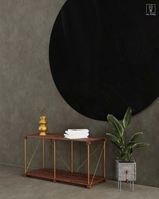 regały Regał COPPERNIK (45x118x62)