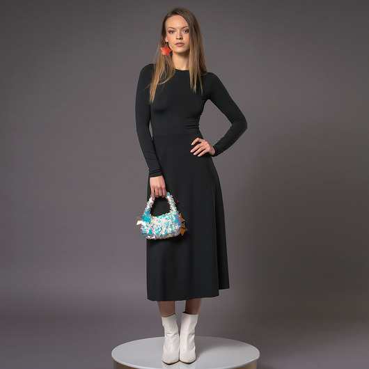 sukienki midi damskie Sukienka basic - Lara