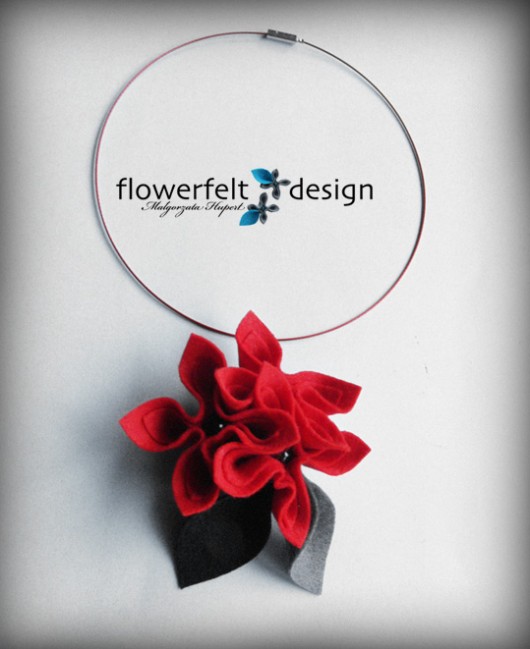 carmine - zamówienie FlowerFelt Design