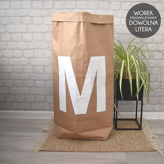 Worek Personalizowany z Dowolną Literą TamTamTu