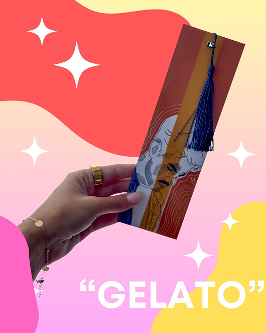zakładki do książek Zakładka "Gelato"