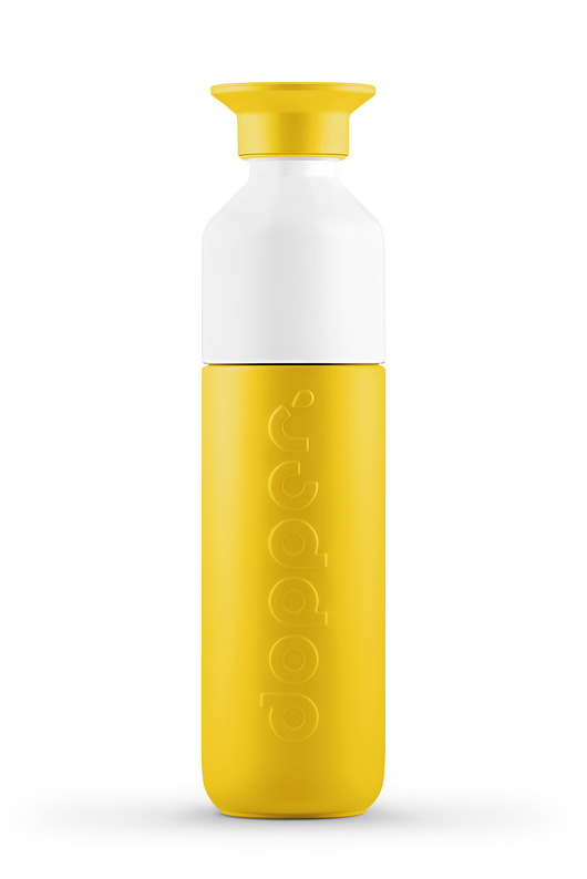 butelki wielorazowe Butelka Termiczna Dopper 350ml - Lemon Crush