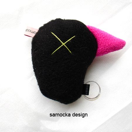 Brelok PLuszak Pingwin Samockadesign Duet design
