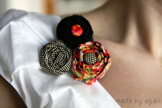 Boho Rosette na aligatorze dla Marty made by agah