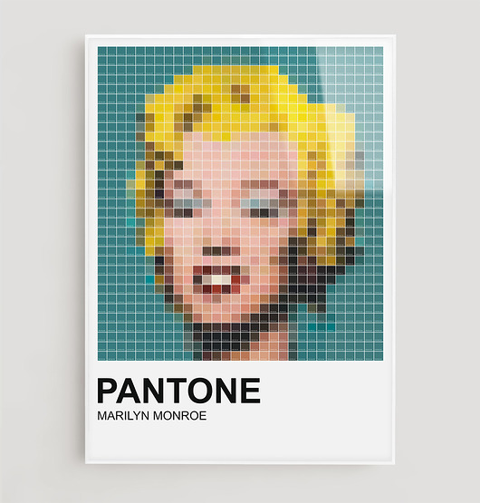 PANTONE Marilyn| 50 x 70 cm Farsz